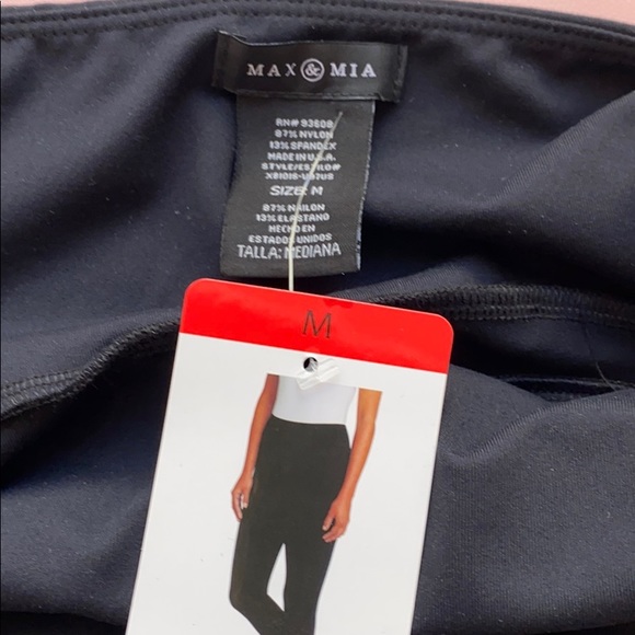 NWT Max and Mia High Waisted Leggings - Picture 4 of 8